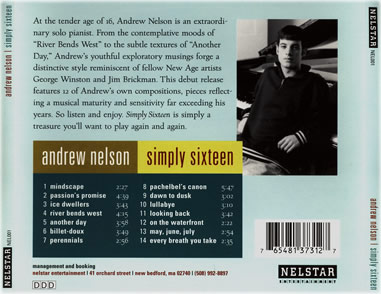 Simply Sixteen Rear Cover